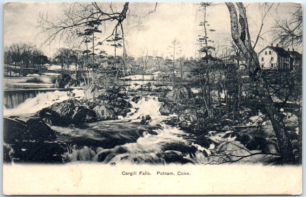 Postcard - Cargill Falls, Putnam, Connecticut