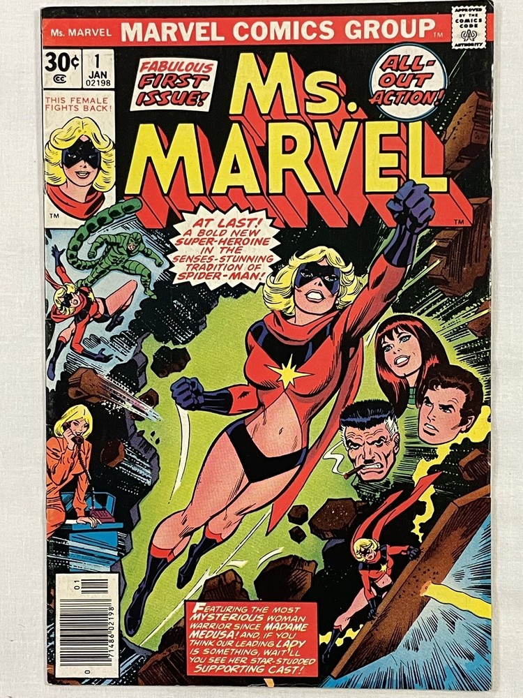 Ms. Marvel #1 (Marvel Comics January 1977)