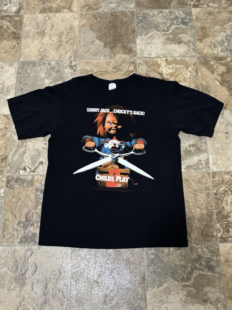 Vintage Y2K Child’s Play ‘Chucky’ T Shirt Size Medium