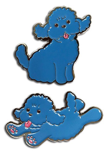 Pin Badge - Yuri On Ice!!! Makkachin Enamel Lapel NEW