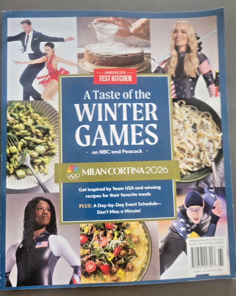 A Taste of Winter Games Magazine by America's Test Kitchens - Team USA's Recipes