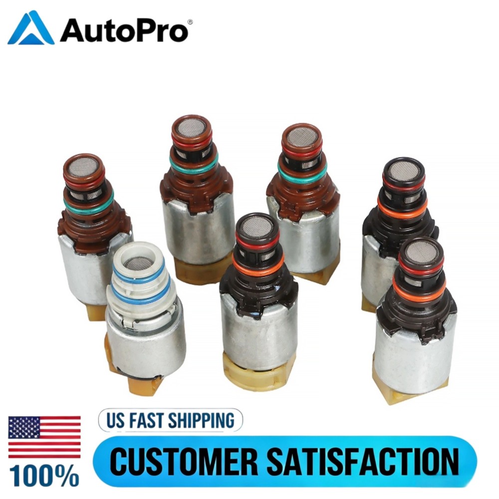 7PCS Transmission Solenoid Kit For 09-UP FORD Fusion Escape Mariner Tribute 6F35