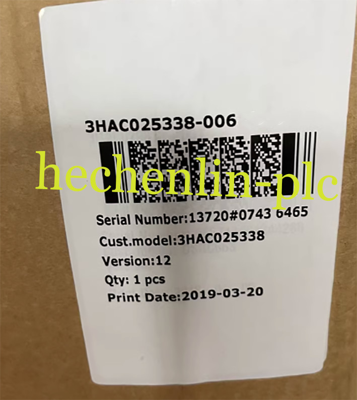 Original Brand New 3HAC025338-006 Servo Drives Are Shipped Via DHL Or FedEx