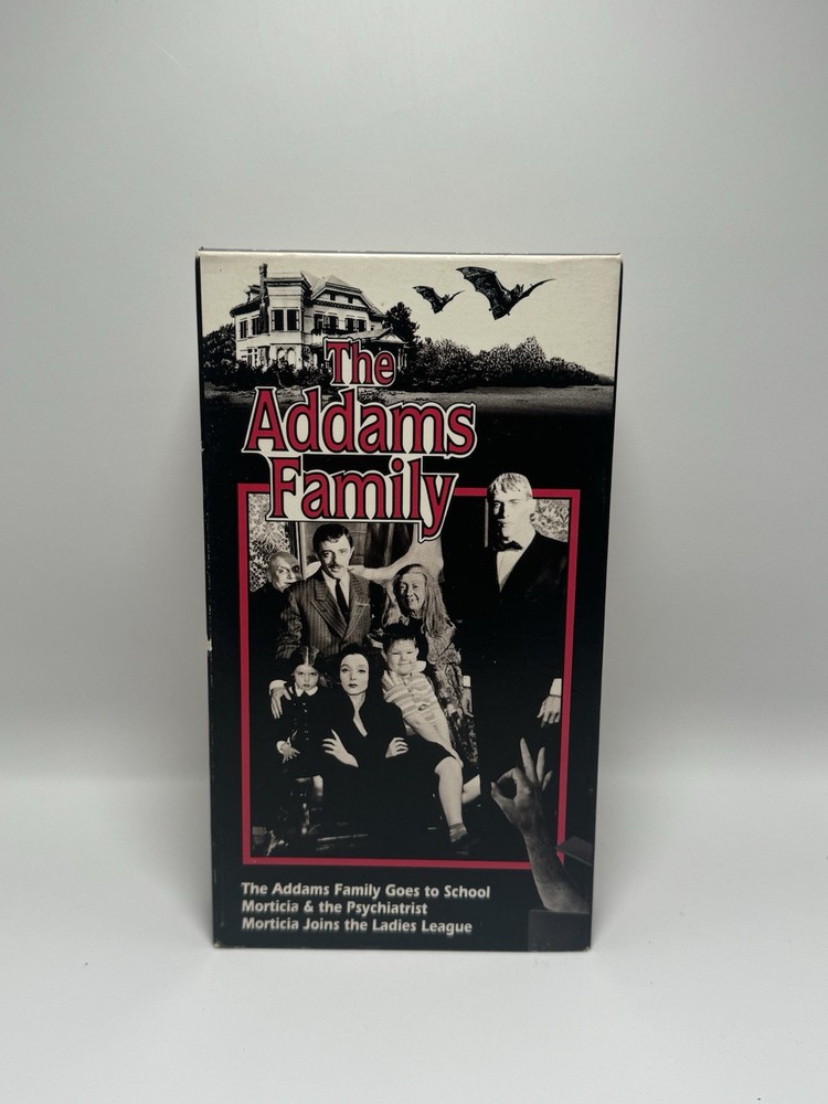 The Addams Family: Volume 2 (VHS, Worldvision) John Astin, Carolyn Jones