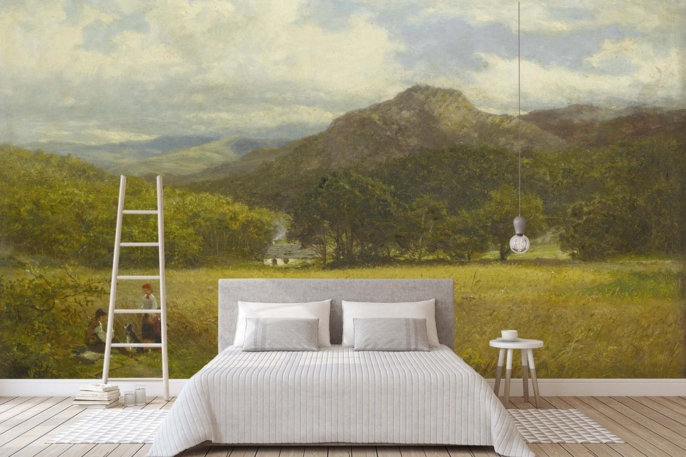 3D Landscape Oil Painting Wall Murals Wallpaper Murals Wall Sticker 88