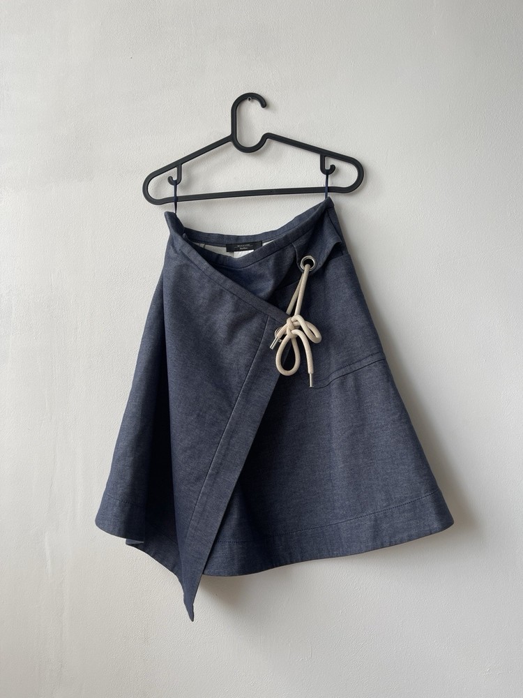 Weekend MaxMara Blue Skirt Size US6/UK8