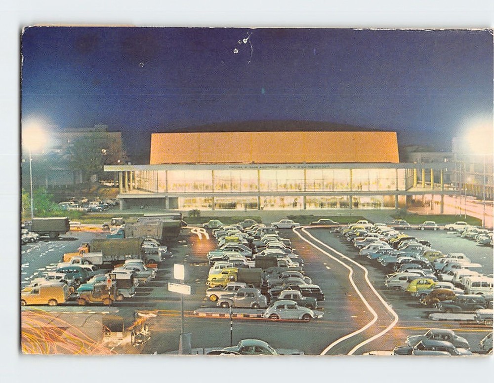 Postcard Frederic R. Mann Auditorium Tel Aviv Israel