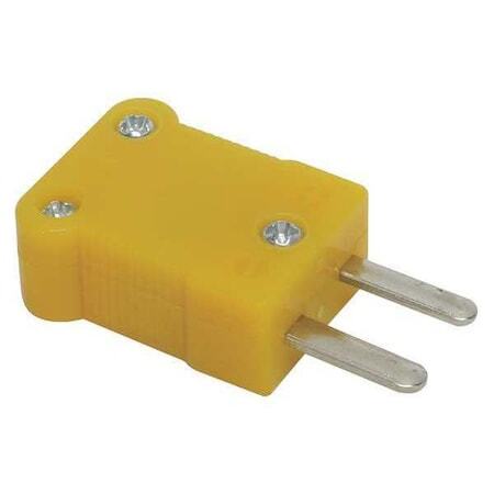 Zoro Select 4Jpl7 Type K Thermocouple Plug,Mini,Pk2