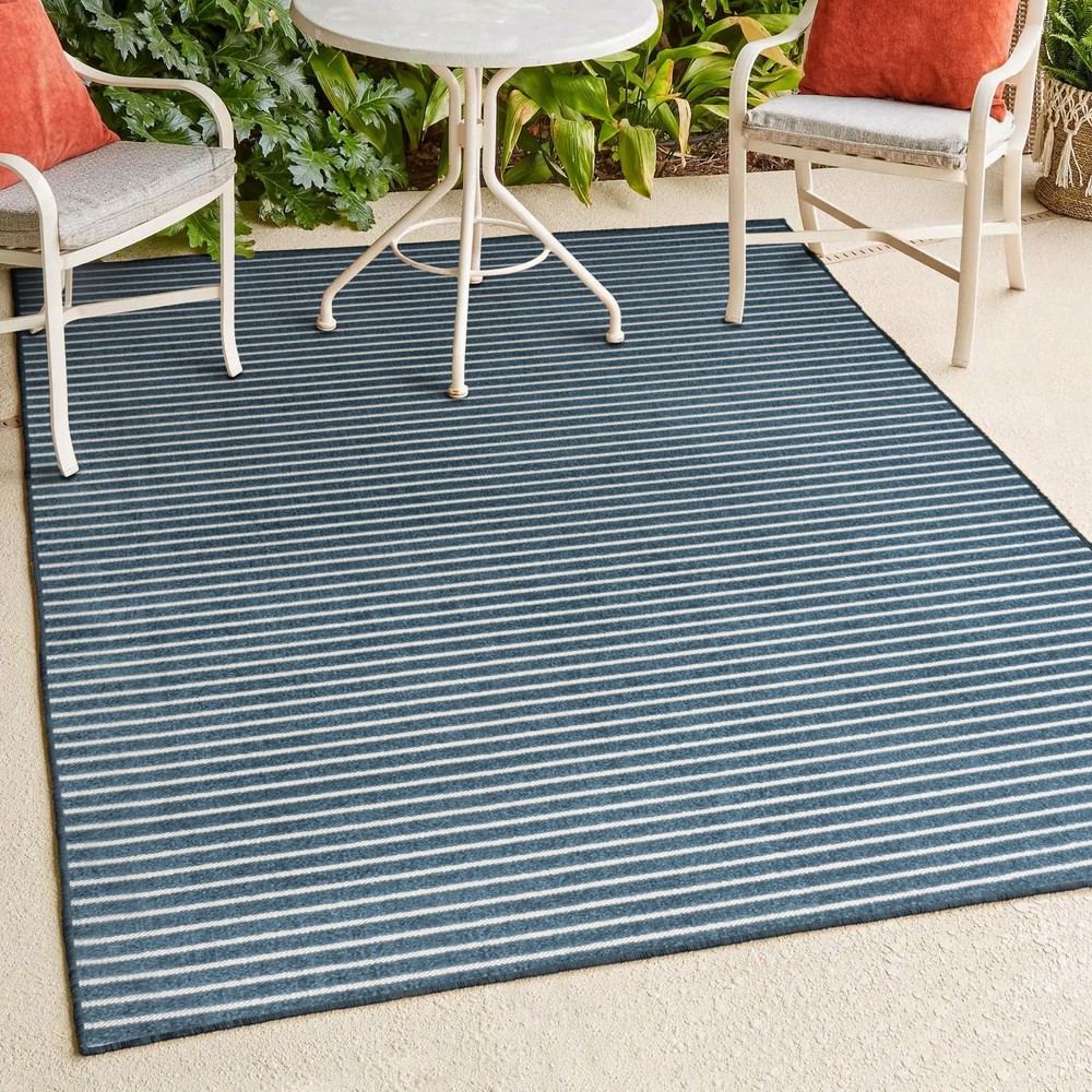 Jonathan Y Scandinavian 4x6ft Polypropylene Indoor-Outdoor Rug with Modern Style  