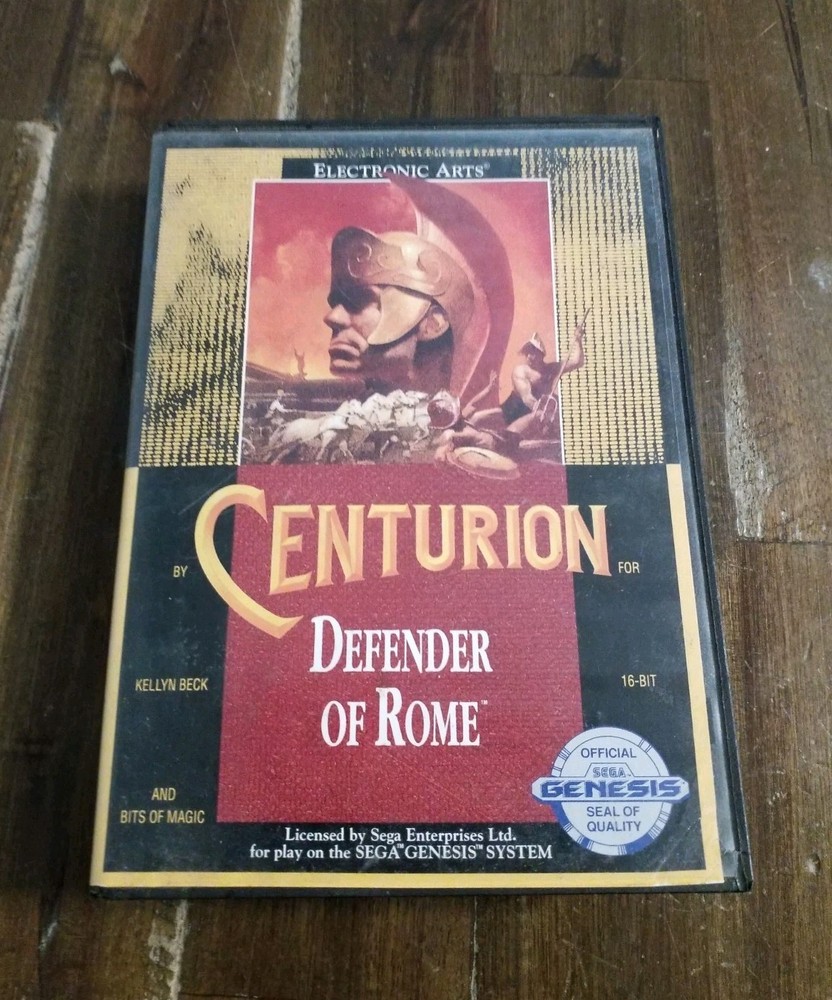 Centurion: Defender of Rome (Sega Genesis, 1991) w/ Manual TESTED