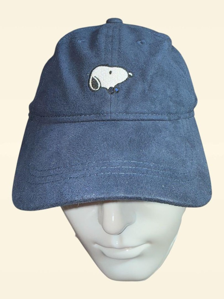 Snoopy Embroidered Blue Baseball Cap