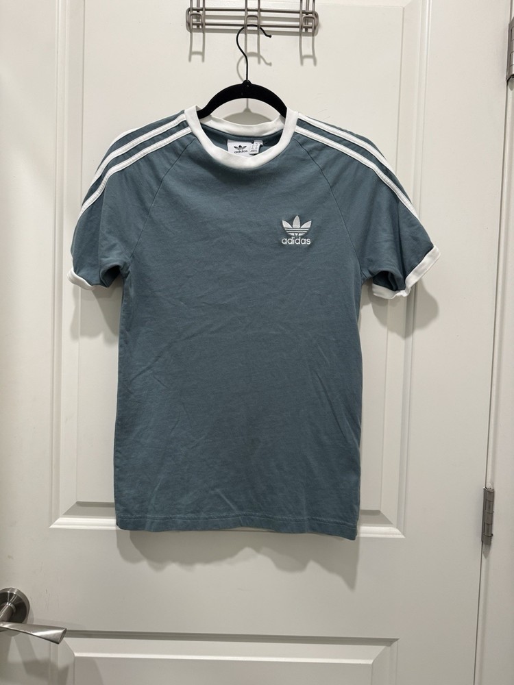 adidas Originals Adicolor Classics 3-Stripes Tee  MENS T SHIRT GREY Size XS