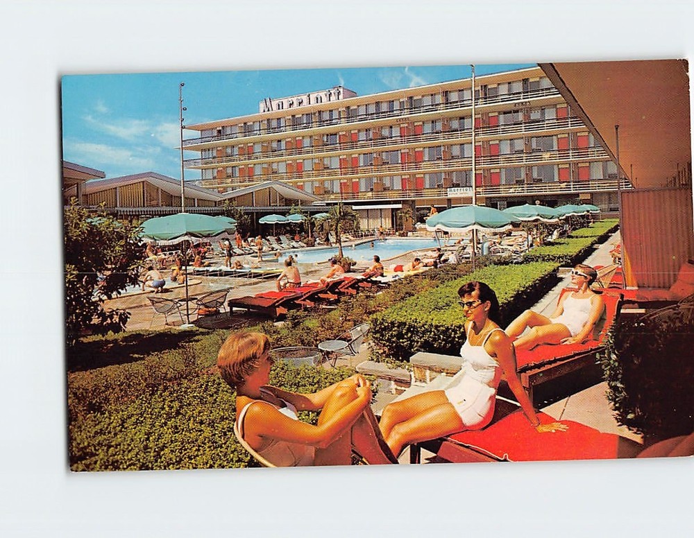 Postcard Marriott Motor Hotel Washington DC USA