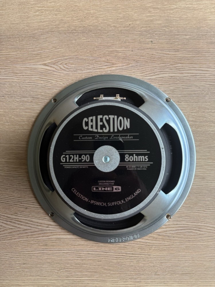 Celestion G12H-90 12” 8Ω 90W Speaker for Guitar Amplifier – DT25 – High Headroom
