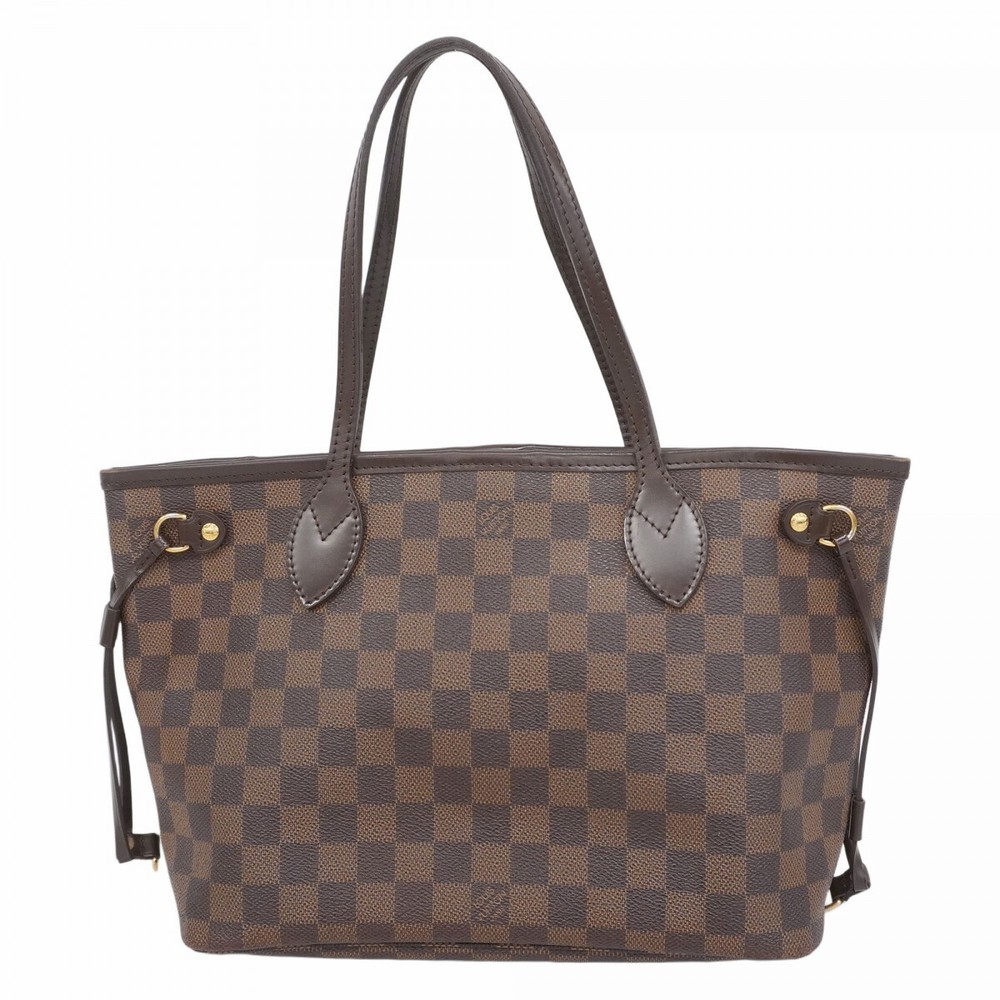 Louis Vuitton Damier Ebene Neverfull PM Tote Bag N51109