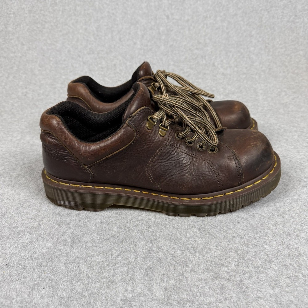 Dr Martens 8312 Brown Chunky Boho Indie Leather Shoes Oxfords Mens US Size 11