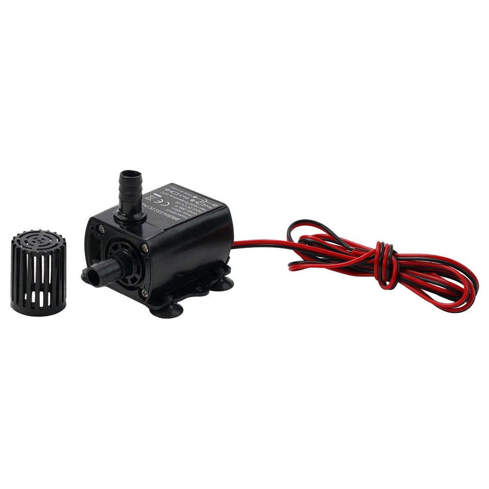 Black Cable Length150cm Brushless Pump Submersible Water Pump 12V 280L/H DC