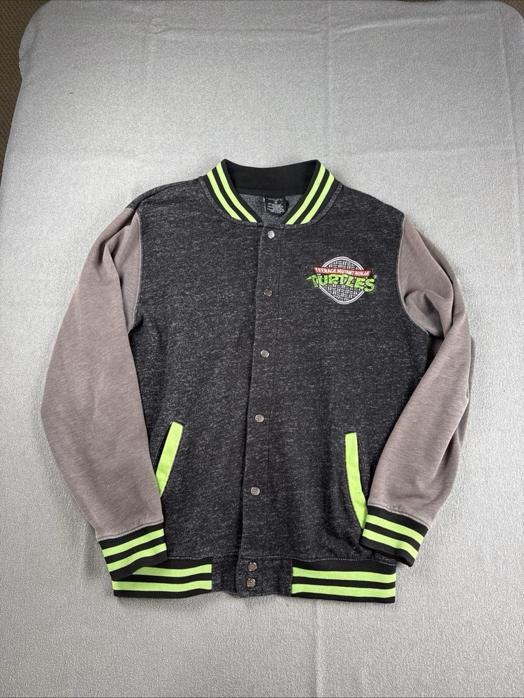 Nickelodeon Teenage Mutant Ninja Turtles Medium 2015 Letterman Varsity Jacket