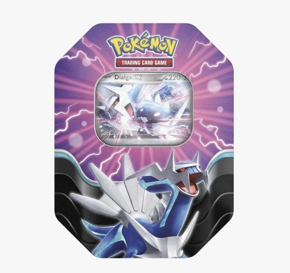 Pokemon TCG Azure Legends Tin Dialga ex Sealed New