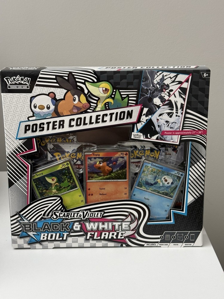 Pokemon: Scarlet & Violet - Black Bolt & White Flare - Poster Collection