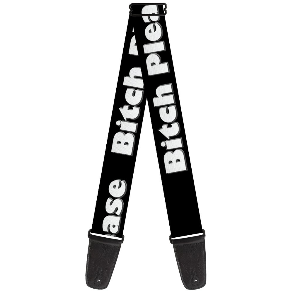 Guitar Strap - Bitch Please Black/White ACC NEWAnother great item from Rarewaves USA | Free delivery!