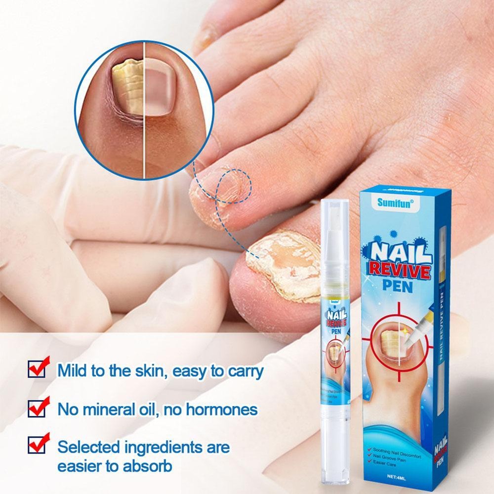 Sumifun Nail Fungus Treatment Pen 4ml Soothes Discomfort & Revives Nails | US