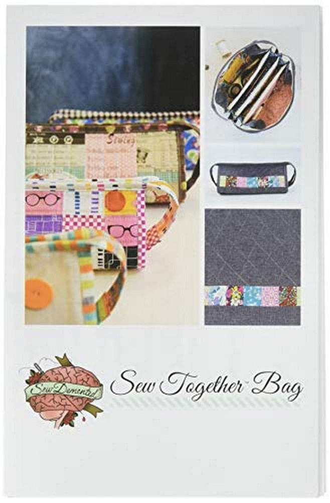 Sew Together Bag pattern, White 8.5