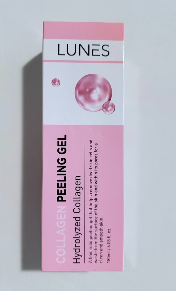Lunes Collagen Peeling Gel 180mL Korean Cosmetic Product