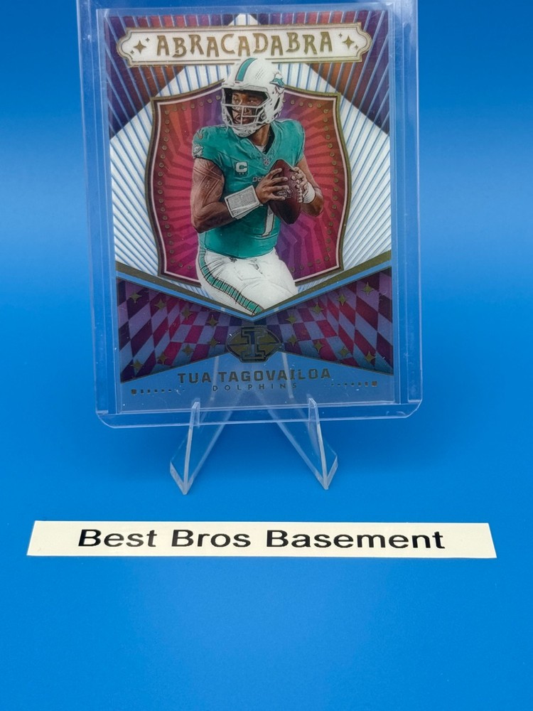 2024 Panini Illusions NFL Tua Tagovailoa Abracadabra Insert - Dolphins #6-image