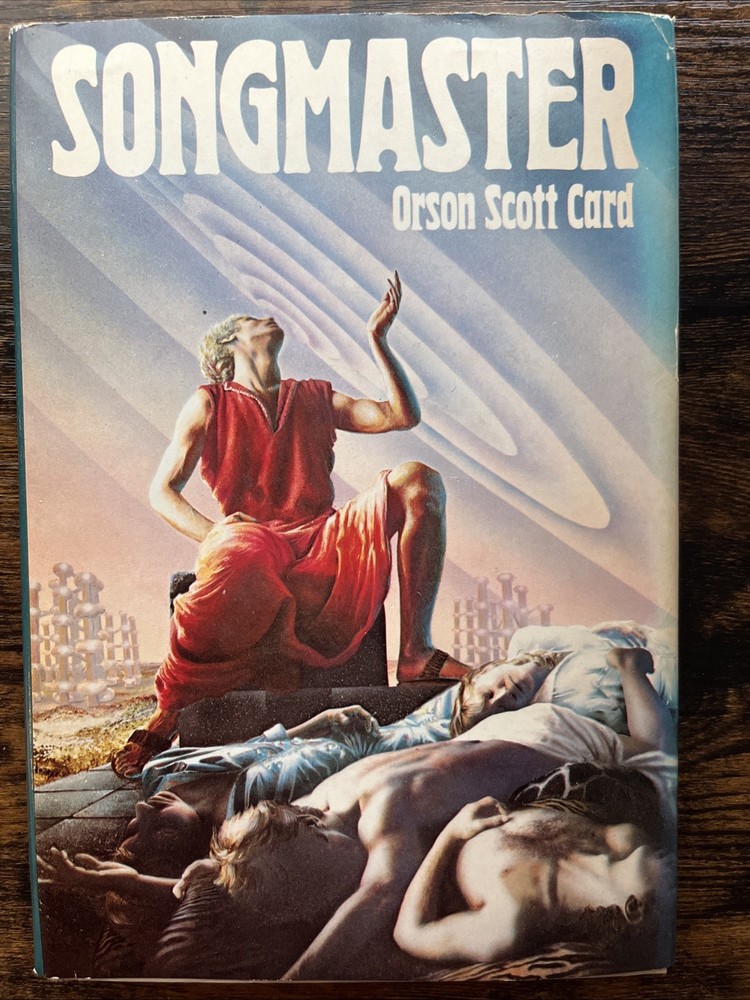 Songmaster by Orson Scott Card 1980 Sci Fi Hardcover BCE