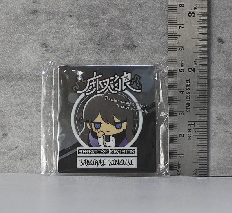 Hypnosis Mic -Division Rap Battle Jakurai Jinguji Acrylic Pin Badge