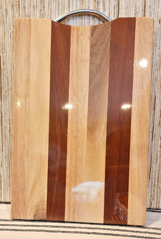 Acacia Wood 3 Tone Cutting Board 14 x 9.5