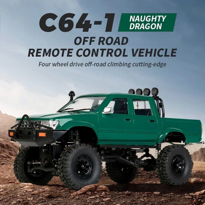 1/16 HILUX Model Off-road Rc Vehicle 4WD Electric WPL C64-1 Jp seller