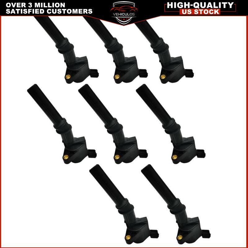 8 High-Performance Ignition Coils for 4.6L Ford Mercury Vehicles