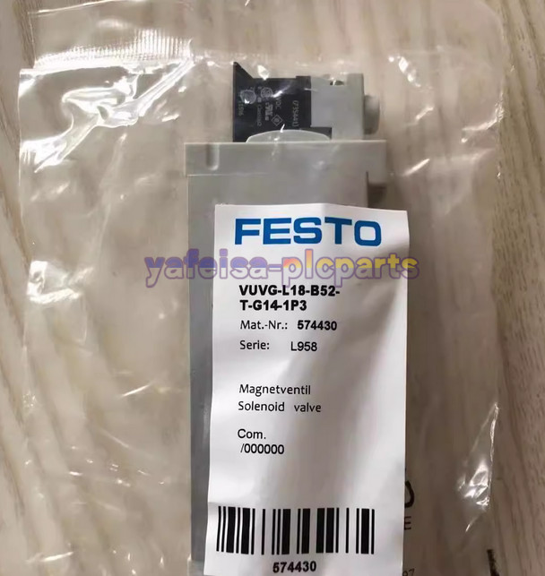 1PCS FESTO VUVG-L18-B52-T-G14-1P3 solenoid valve 574430 NEW