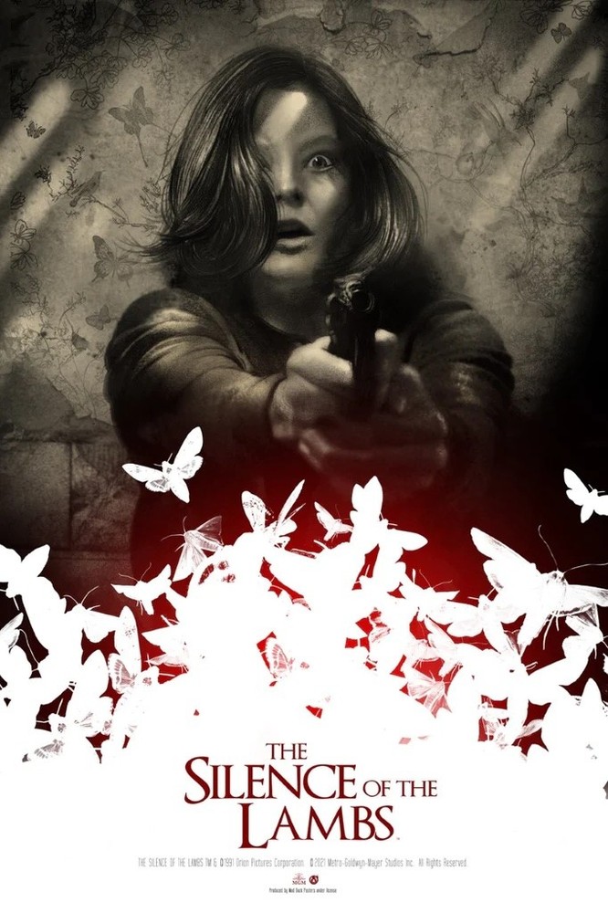 The Silence of the Lambs by Greg Ruth xx/225 Screen Print Movie Art Poster