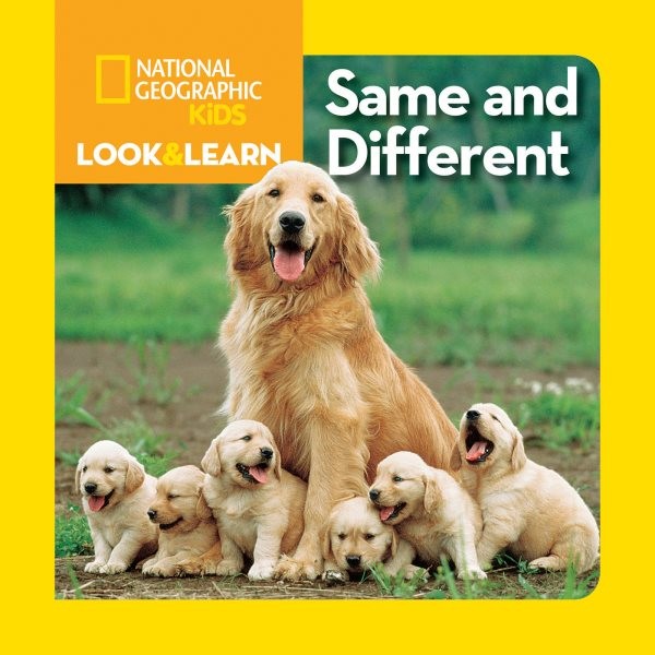 National Geographic Kids Same and Different Board Book