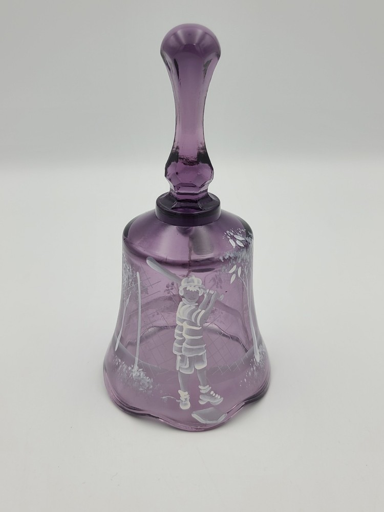 FENTON BELL PURPLE BATTER UP BASEBALL  S. STEPHENS MARY GREGORY BELL