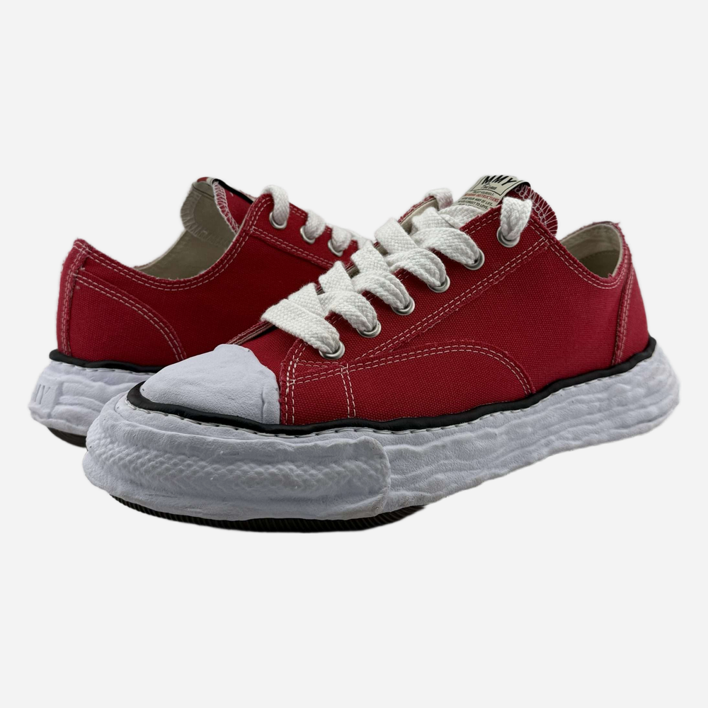 Maison Mihara Yasuhiro Peterson OG Sole Canvas Red 43EU Used with Box