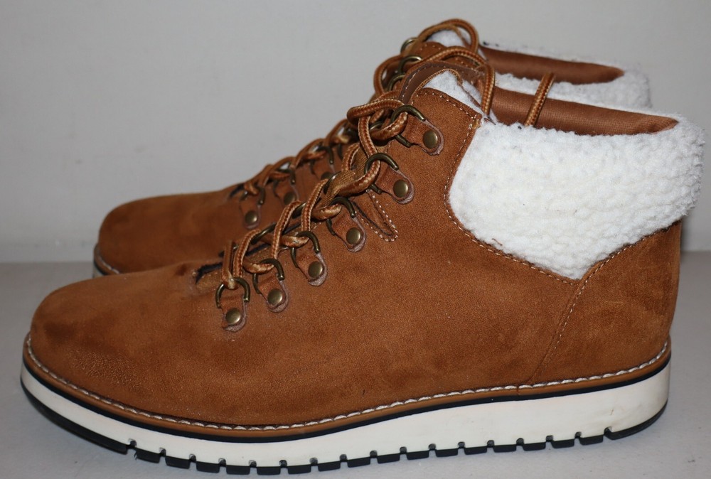 Women’s Sonoma Ortholite Eco Katherina Tan Suede Boots Size 10
