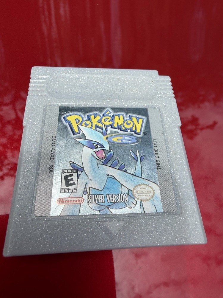 Pokemon Silver Nintendo Gameboy Color Cartridge
