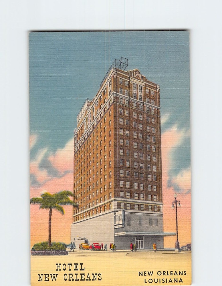 Postcard Hotel New Orleans Louisiana USA North America