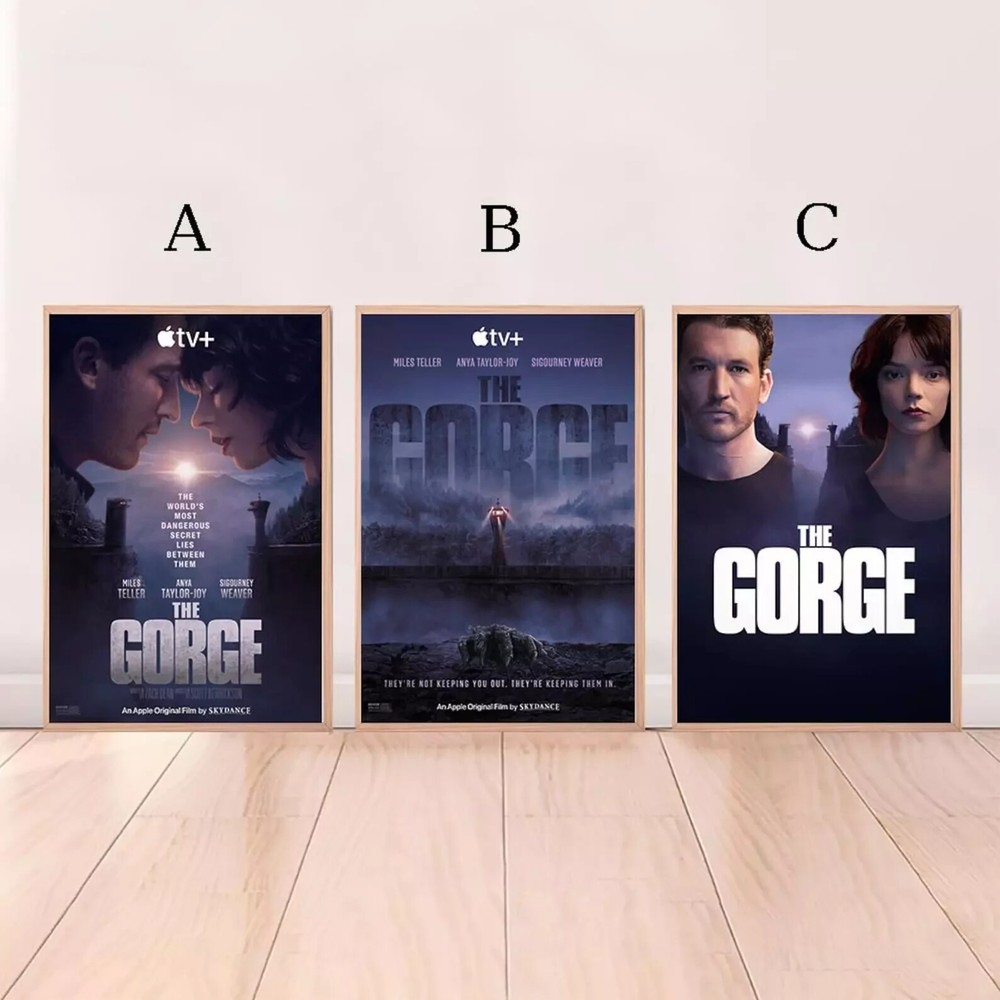 The Gorge 2025 Movie Poster Wall Art - Unique Unframed Gift