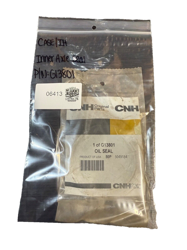 CASE/IH OEM Oil Seal P/N: G13801