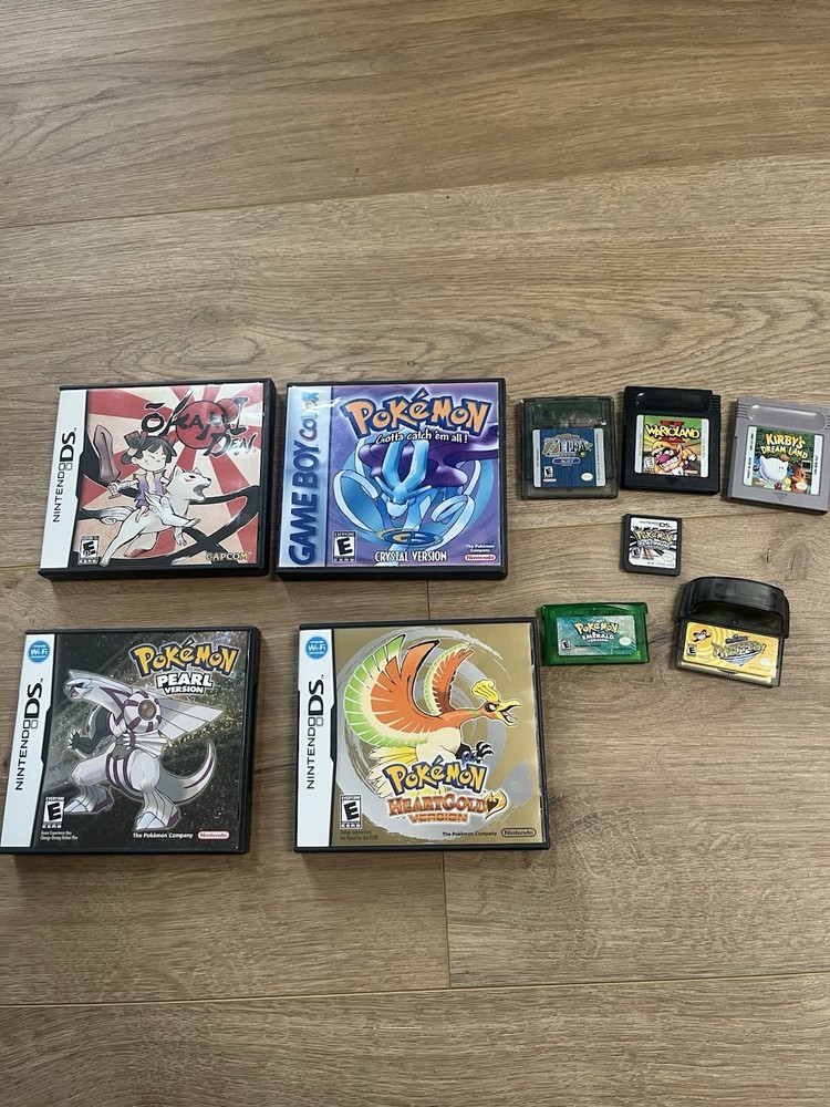 Huge Lot Of Nintendo Ds/Gameboy Pokémon Games AUTHENTIC Great Collection ! 💎