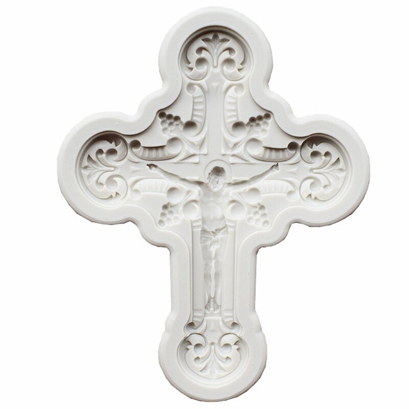Resin Casting Mold for DIY Cross Pendant Jewelry Making