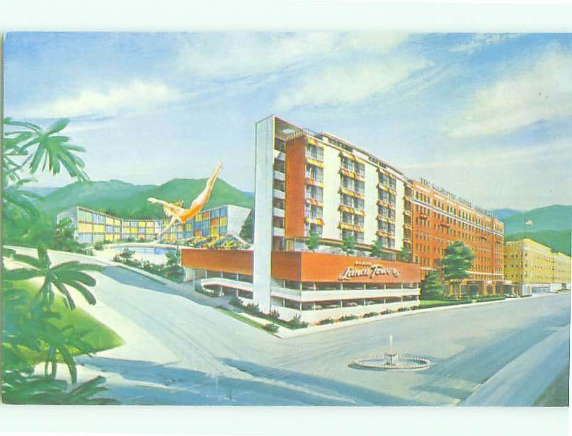 Towers & Baths At Majestic Hotel Hot Springs National Park Arkansas AR hr6210@