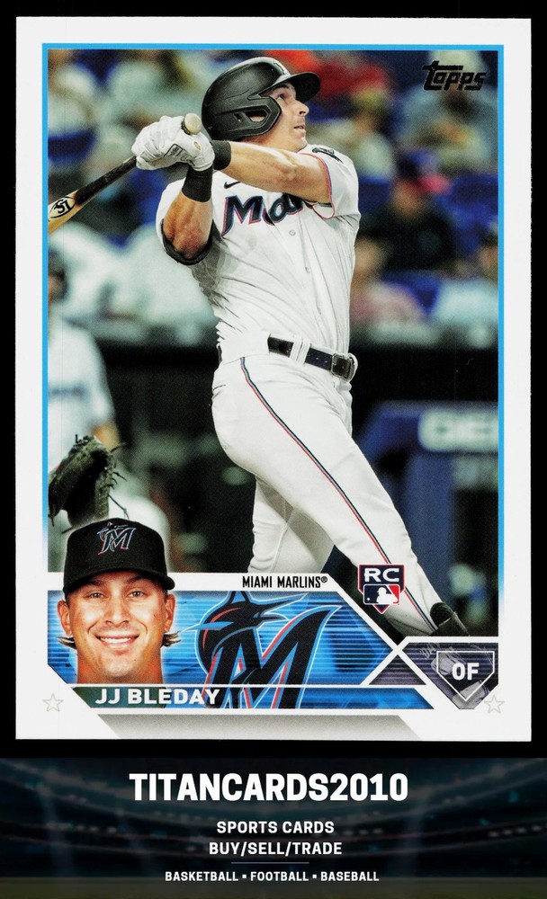 JJ Bleday 2023 Topps Rookie RC Miami Marlins #205