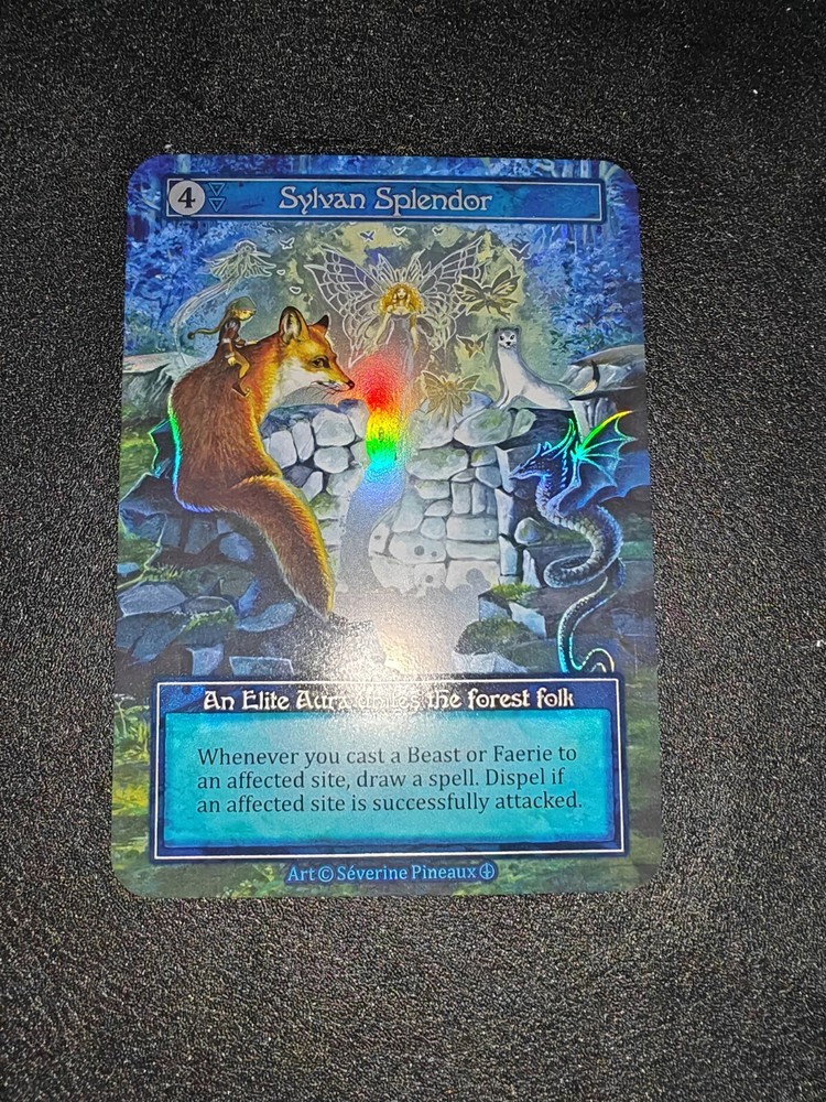 Sylvan Splendor FOIL Elite Site Sorcery Contested Realm: Arthurian Legend.