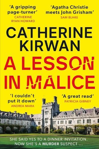 Catherine Kirwan A Lesson in Malice (Paperback)Another great item from Rarewaves USA | Free delivery!